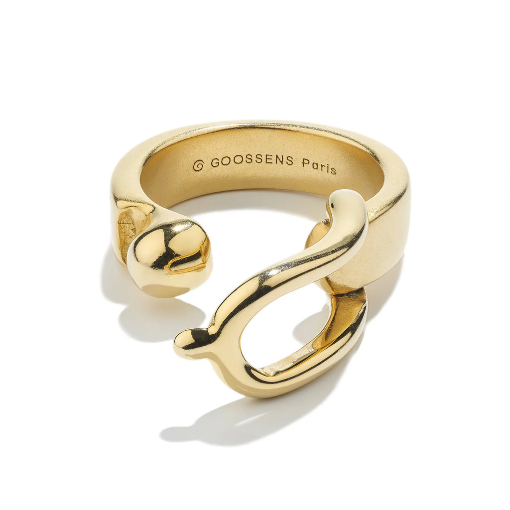 Bague Goosens Boucle Or Jaune