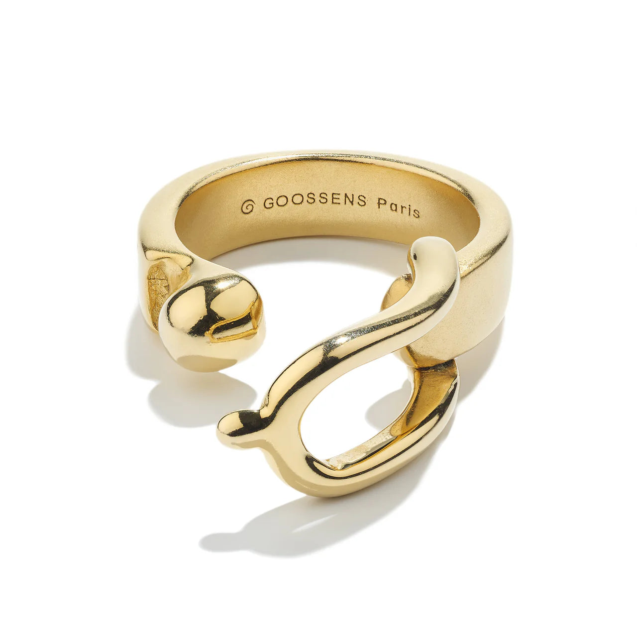 Bague Goosens Boucle Or Jaune