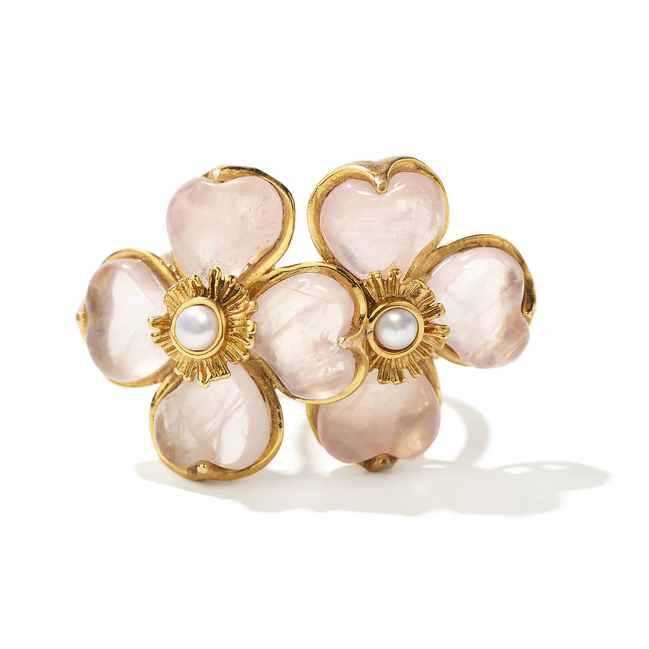 Bague Goossens Toi & Moi Trèfle