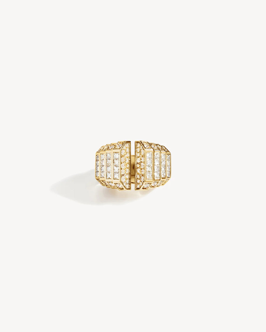 Bague Statement Meaningful Or Jaune | Podiums Nancy