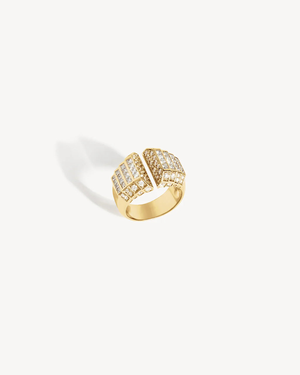 Bague Statement Meaningful Or Jaune | Podiums Nancy