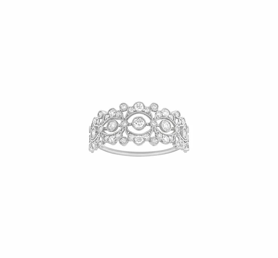 Bague Stone Paris Victoria Or Blanc | Podiums Nancy