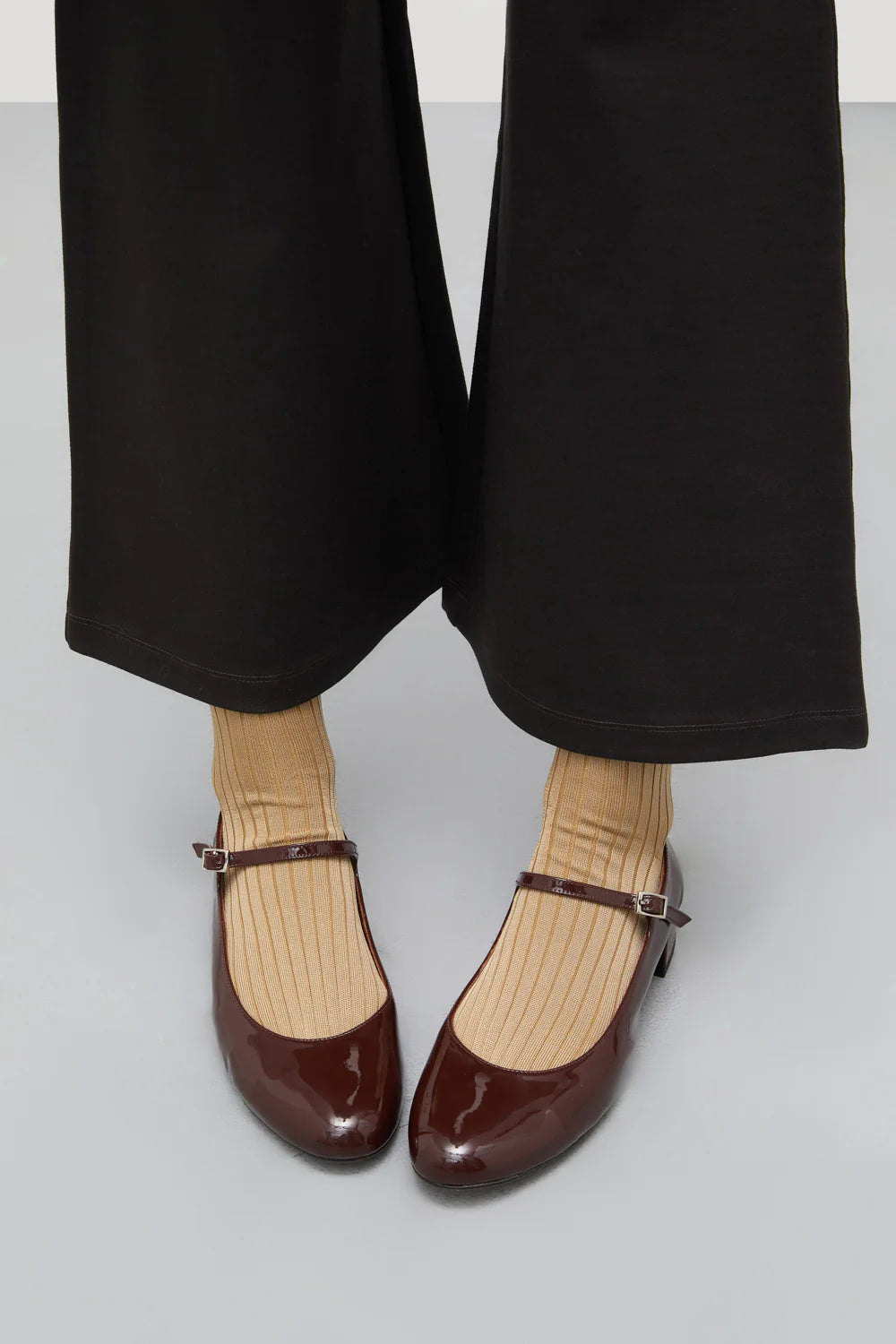 Ballerines Augusta Emilia Glossy Chocolat