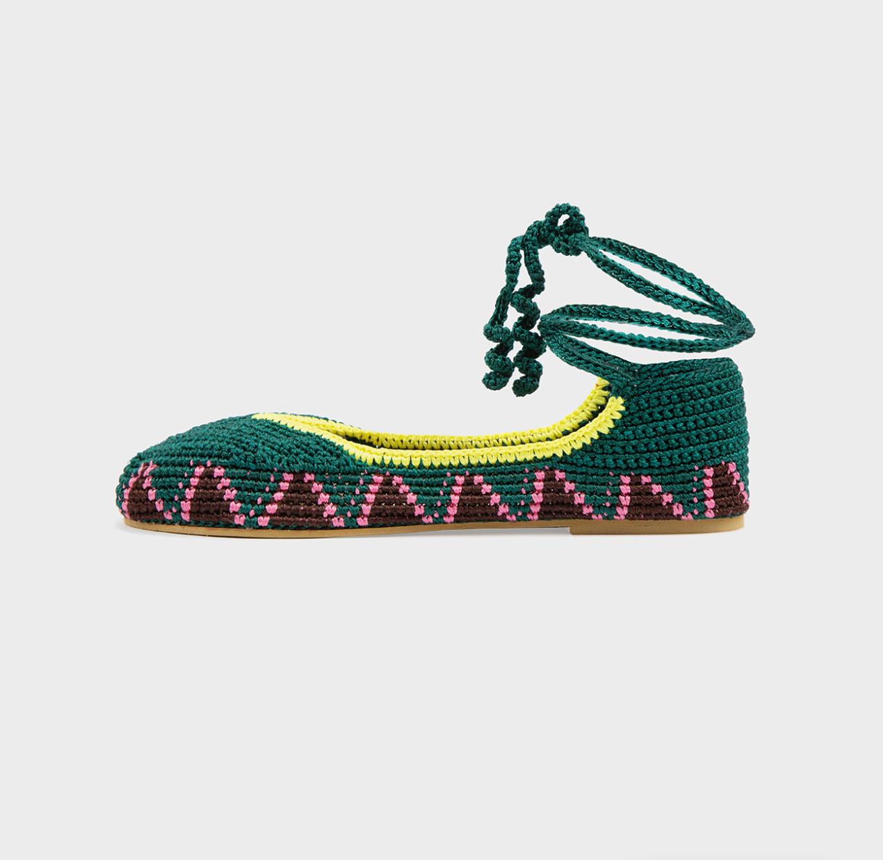 Ballerines Kashura Melon Vert