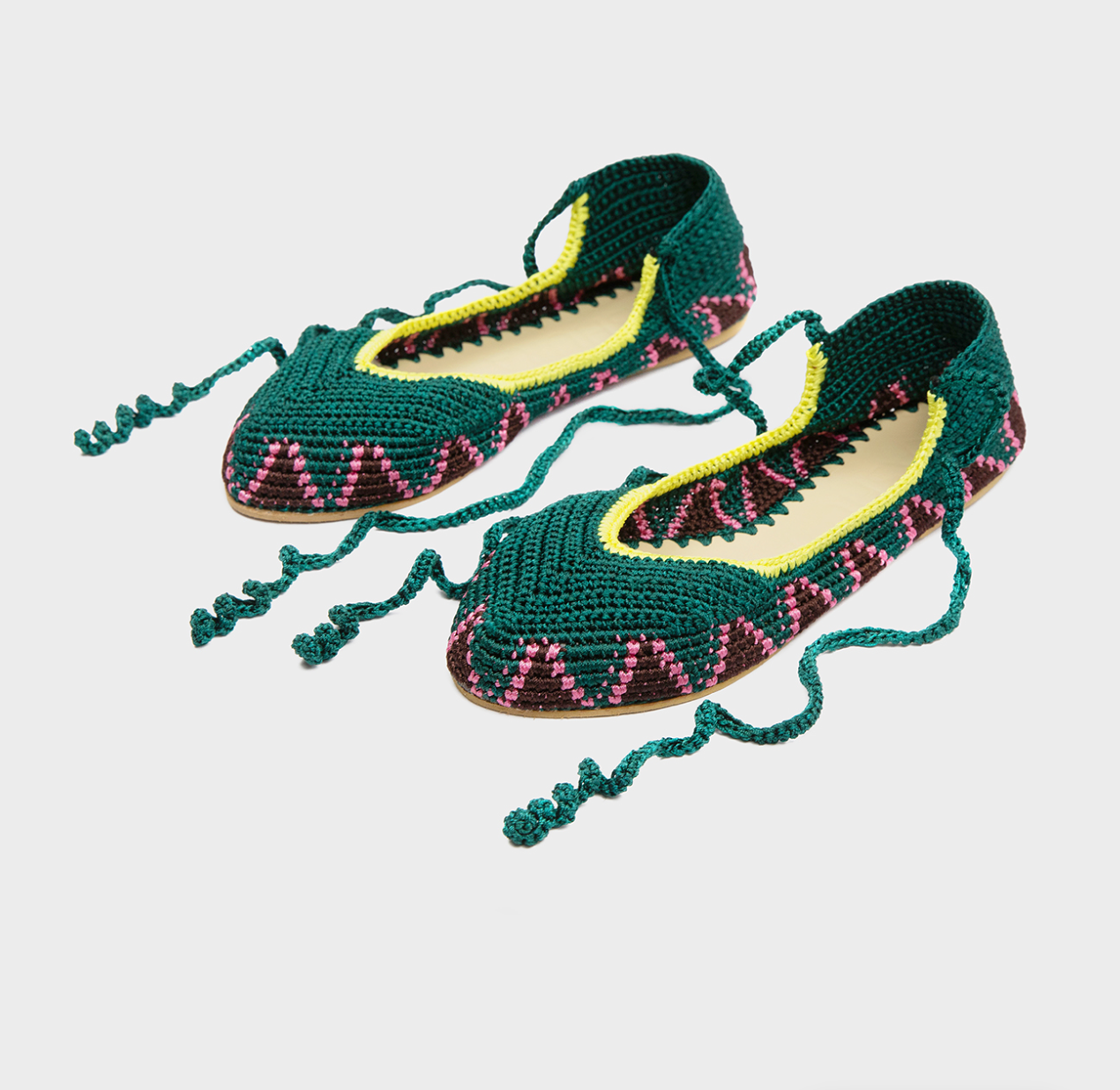 Ballerines Kashura Melon Vert