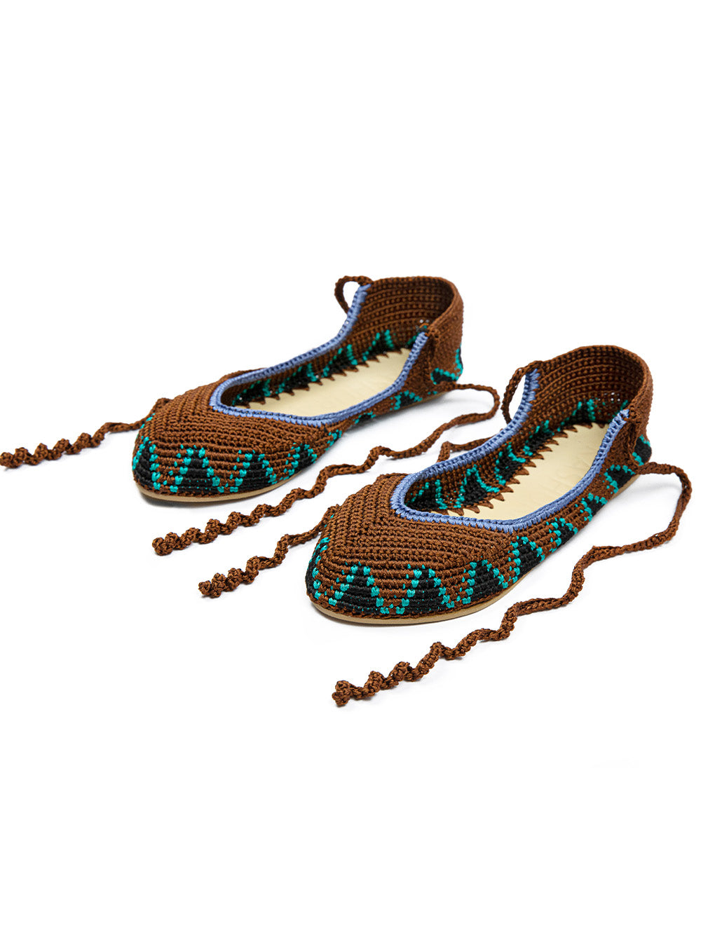 Ballerines Kashura Almond Brown | Podiums Nancy