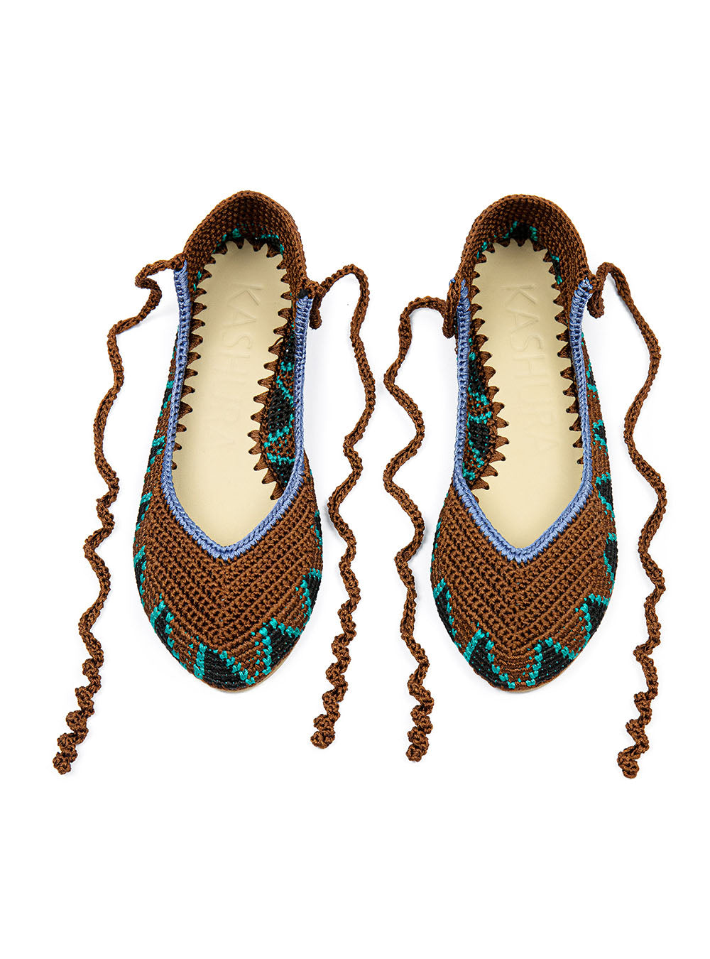 Ballerines Kashura Almond Brown | Podiums Nancy