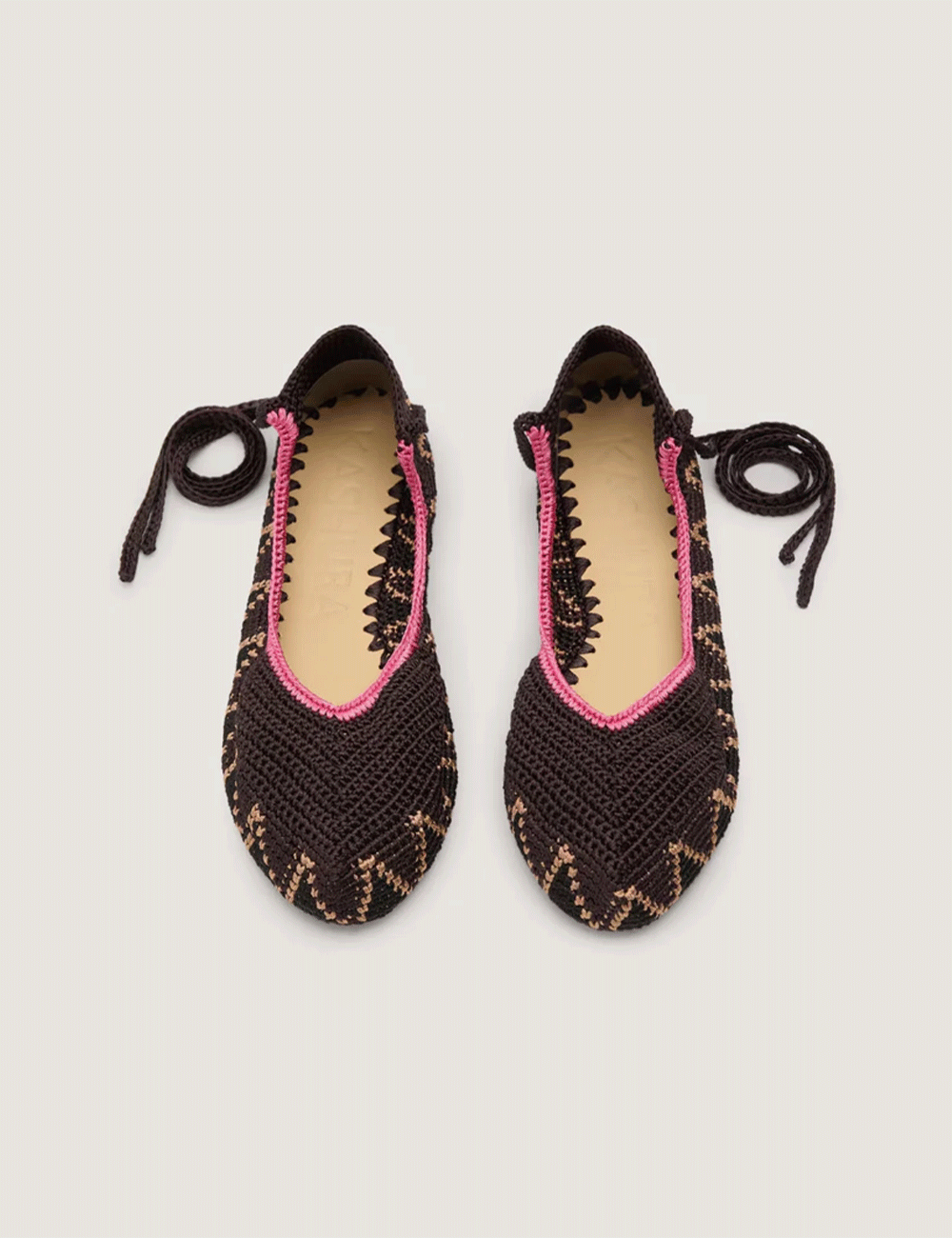 Ballerines Kashura Coffee Brown | Podiums Nancy
