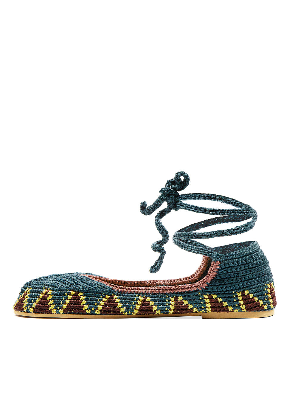 Ballerines Kashura Seaweed Blue | Podiums Nancy