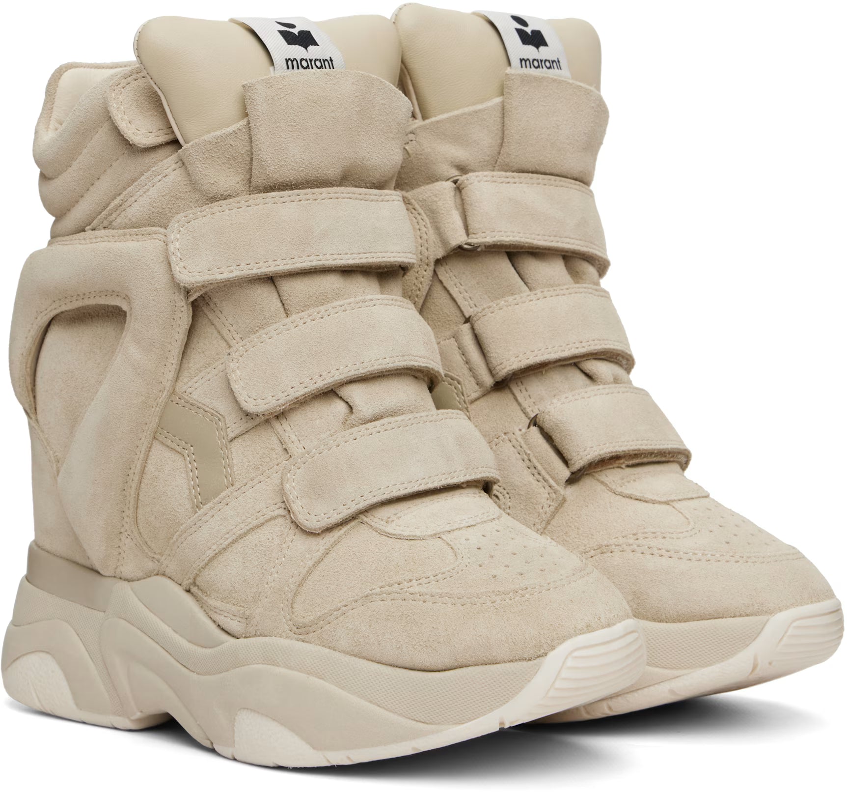 Baskets Isabel Marant Balskee Beige