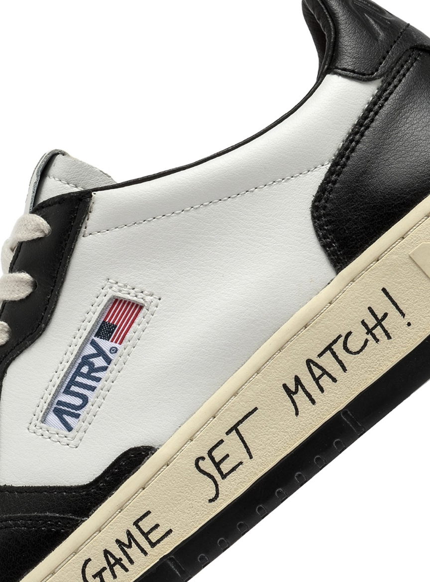 Basket Autry Medalist Low White/Black