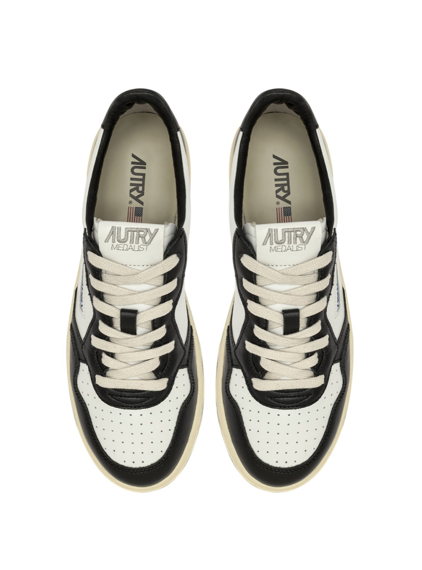 Basket Autry Medalist Low White/Black