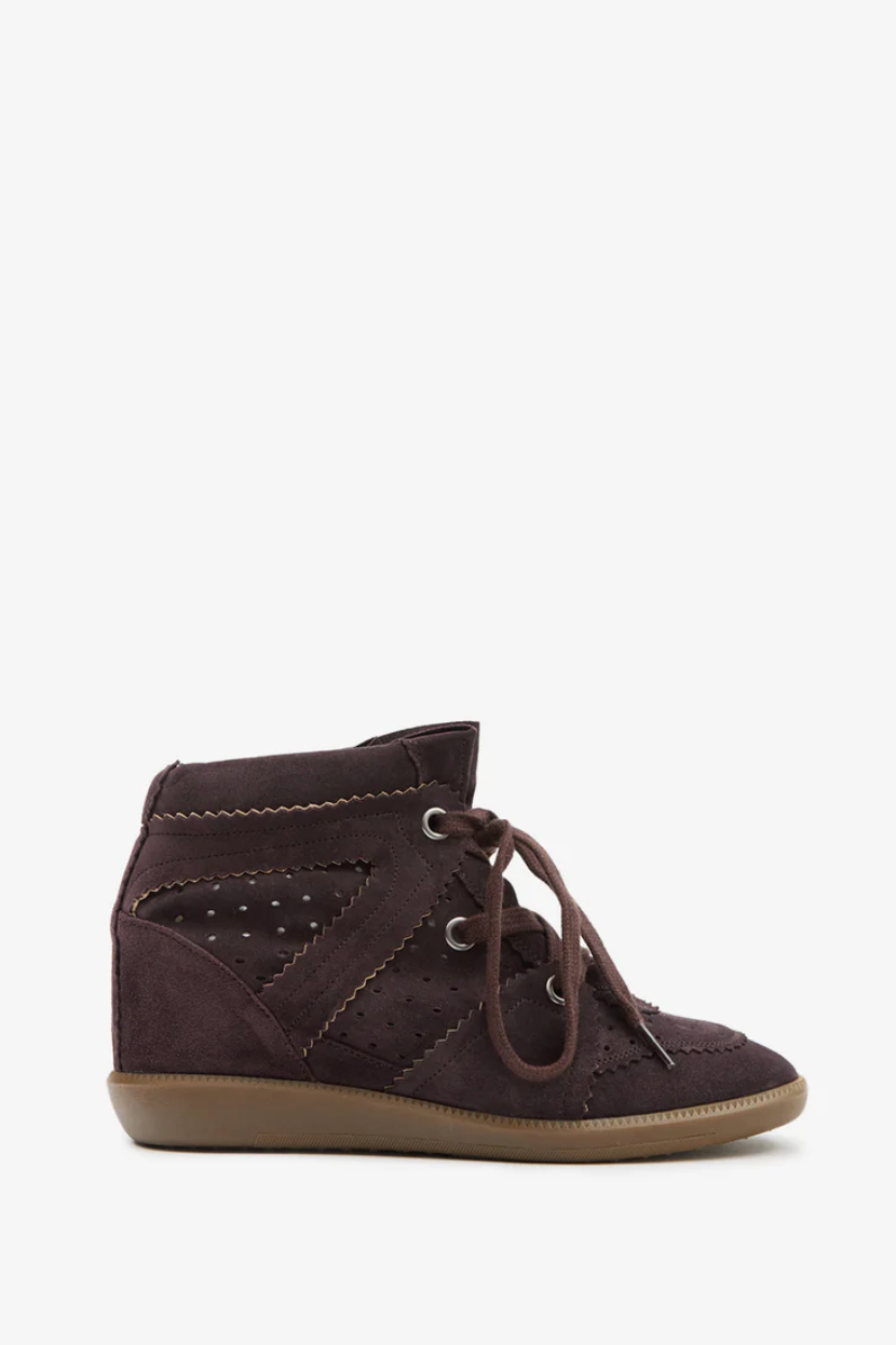 Basket Isabel Marant Bobby Chocolat