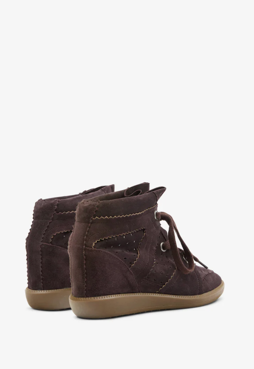 Basket Isabel Marant Bobby Chocolat