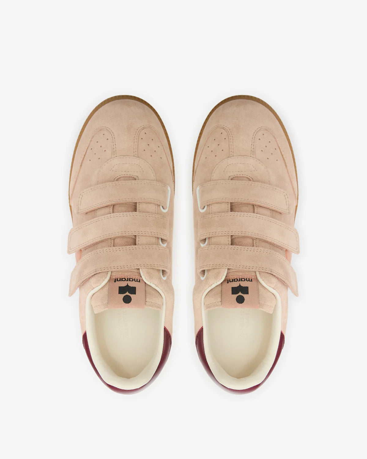 Basket Isabel Marant Beth Rose Pâle-Pêche