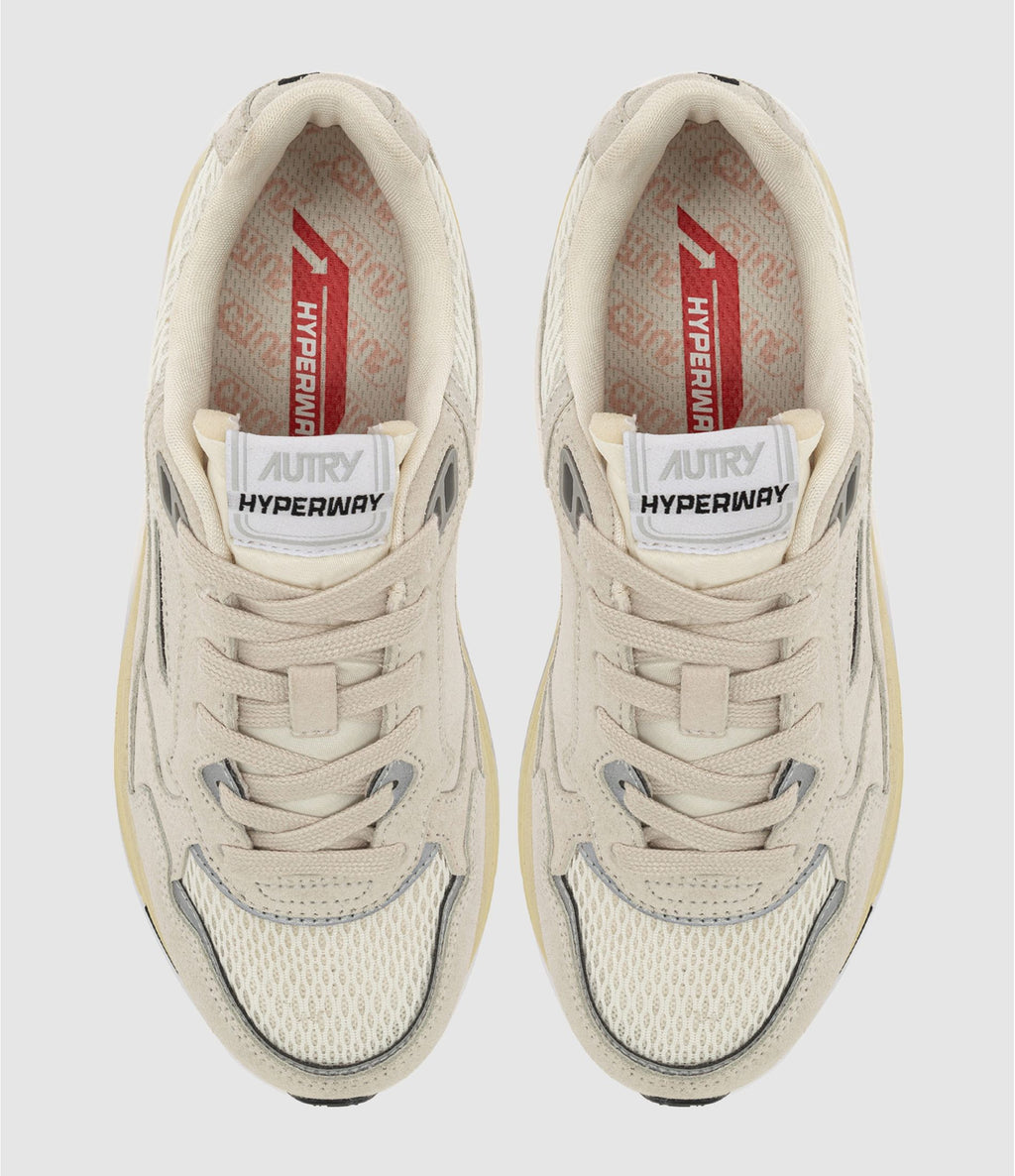 Basket Autry Hyperway Low UM10 Blanc/Argent