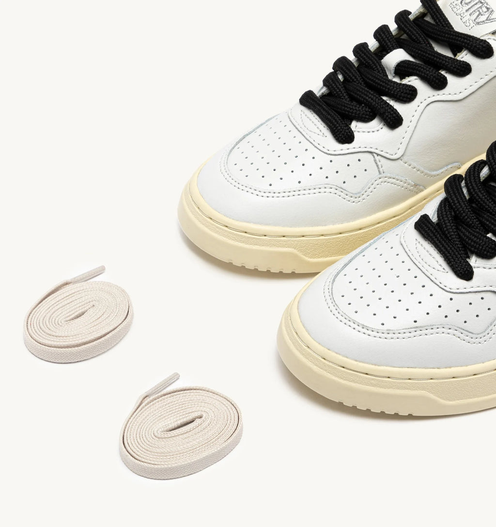 Baskets Autry Medalist Low OC01 Blanc/Léopard | Podiums Nancy