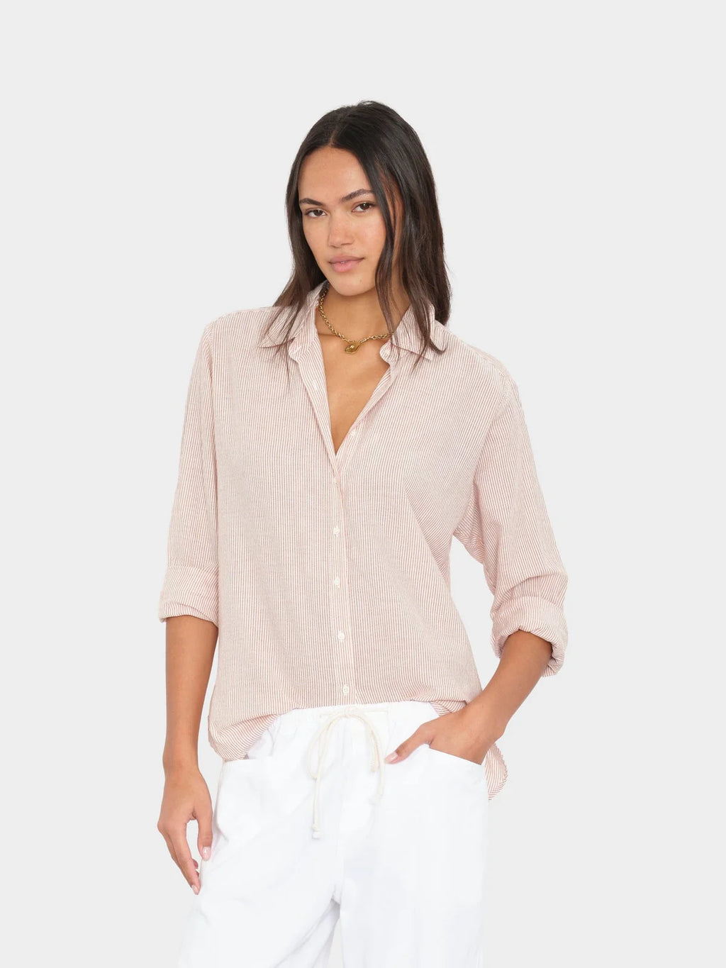 Chemise Xirena Beau Burnt Sienna