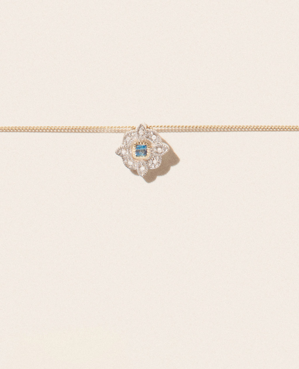 Collier Pascale Monvoisin Bettina London Blue Topaz