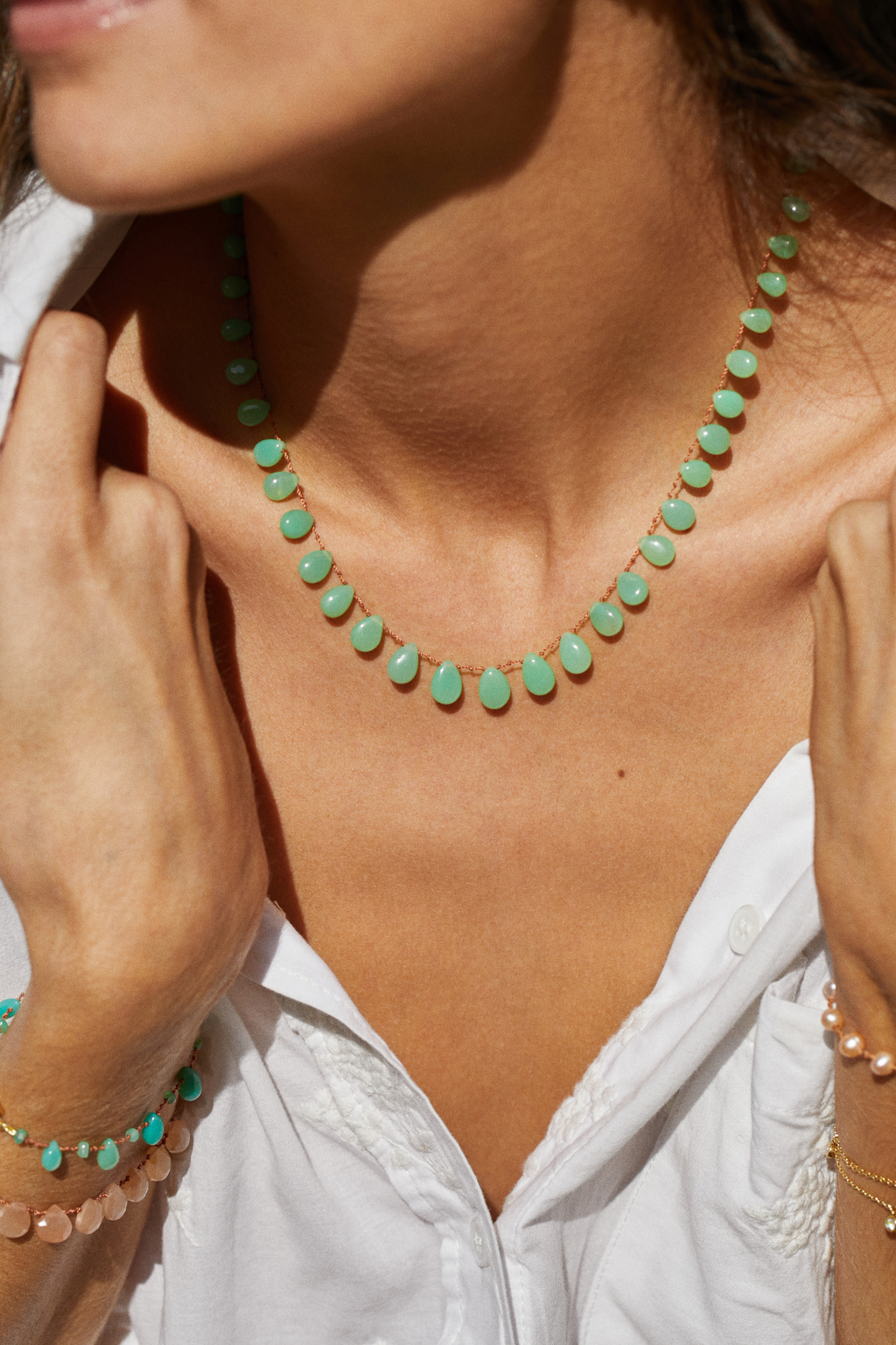 evergreen necklace
