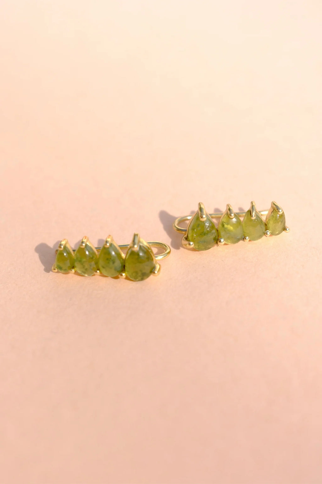 Boucles d'oreilles Ivarene Nacara Vesuvianite | Podiums Nancy