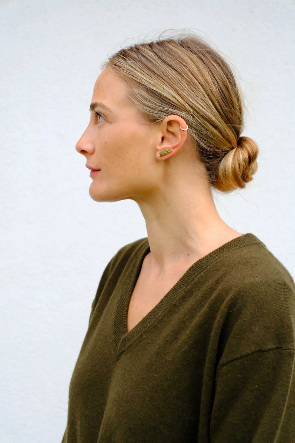 Boucles d'oreilles Ivarene Nacara Vesuvianite | Podiums Nancy