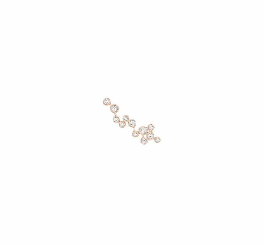 Boucle d'oreille Love Is In The Air Or Rose | Podiums Nancy
