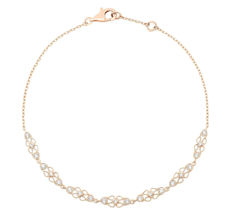 Bracelet Stone Paris Babylone Or Rose | Podiums Nancy