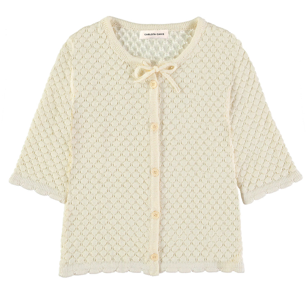 Cardigan Carlota Cahis Cute Cream | Podiums Nancy