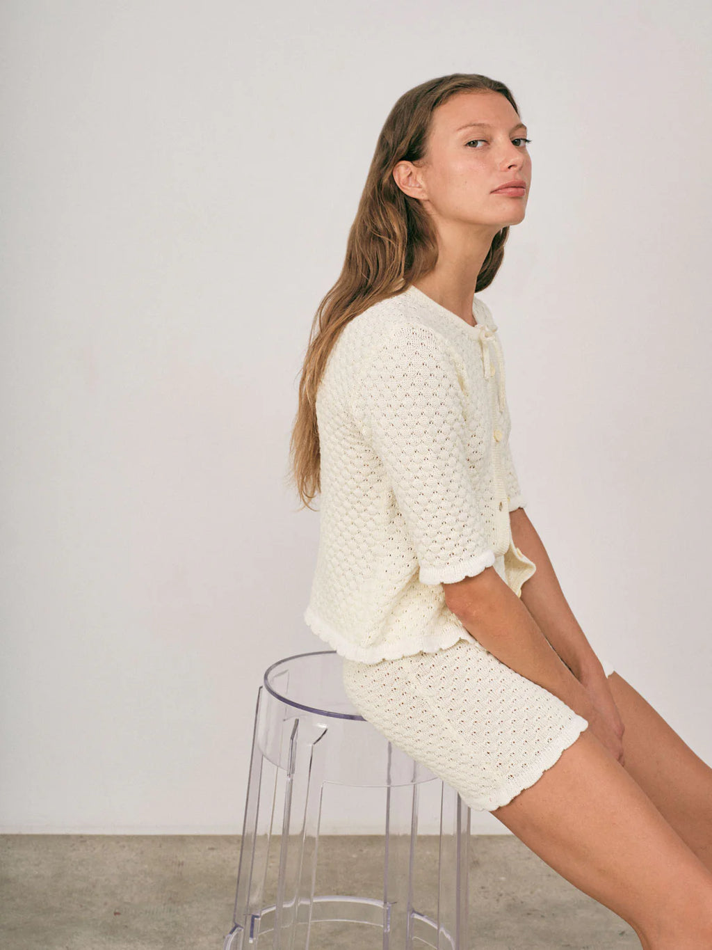 Cardigan Carlota Cahis Cute Cream | Podiums Nancy