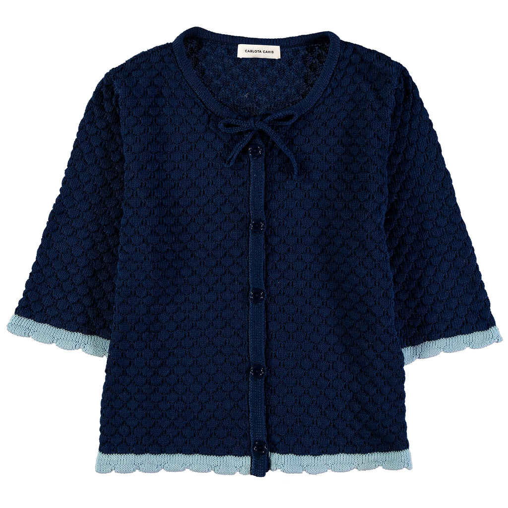 Cardigan Carlota Cahis Cute Navy | Podiums Nancy