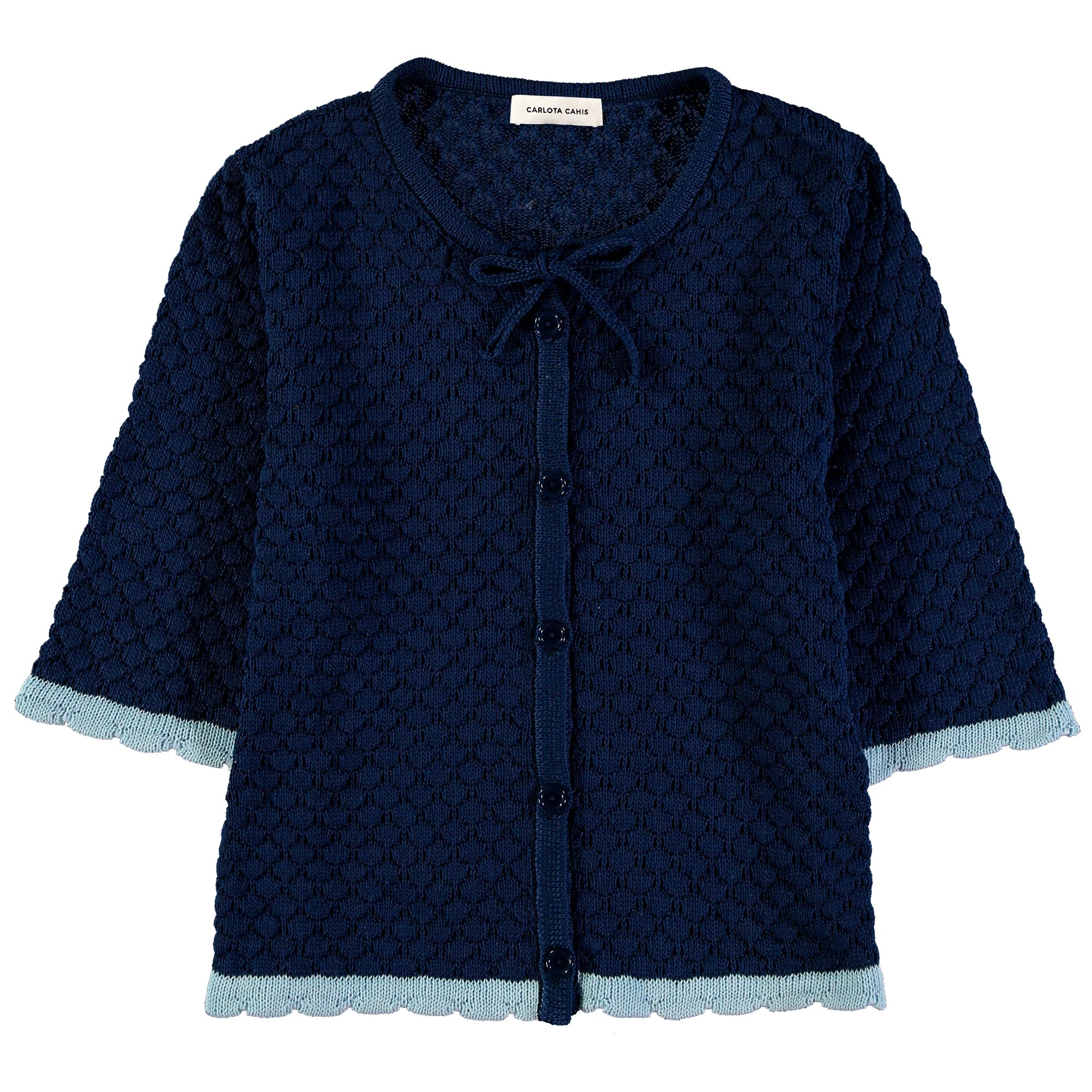 Cardigan Carlota Cahis Cute Navy | Podiums Nancy