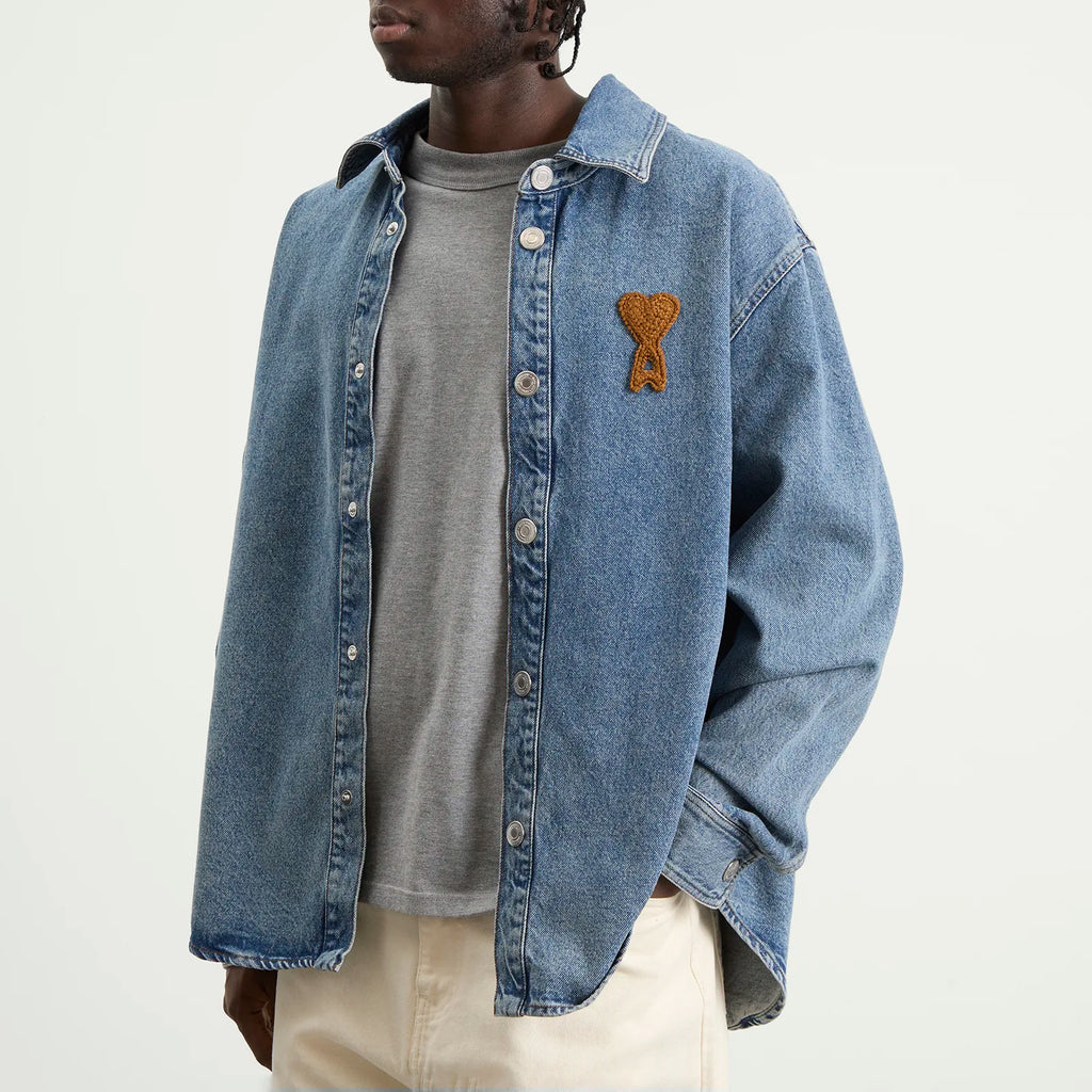 Surchemise Ami Paris Broderie Tricot Ami de Coeur