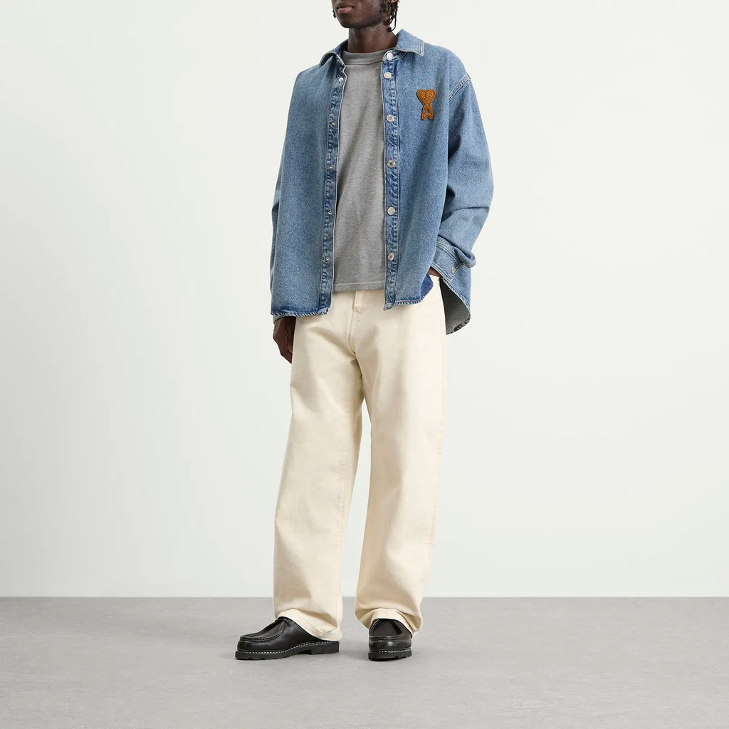 Surchemise Ami Paris Broderie Tricot Ami de Coeur