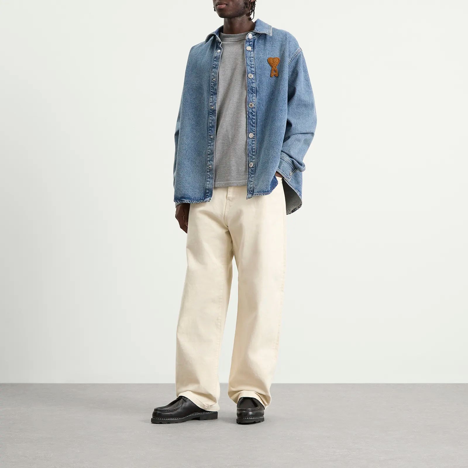 Surchemise Ami Paris Broderie Tricot Ami de Coeur