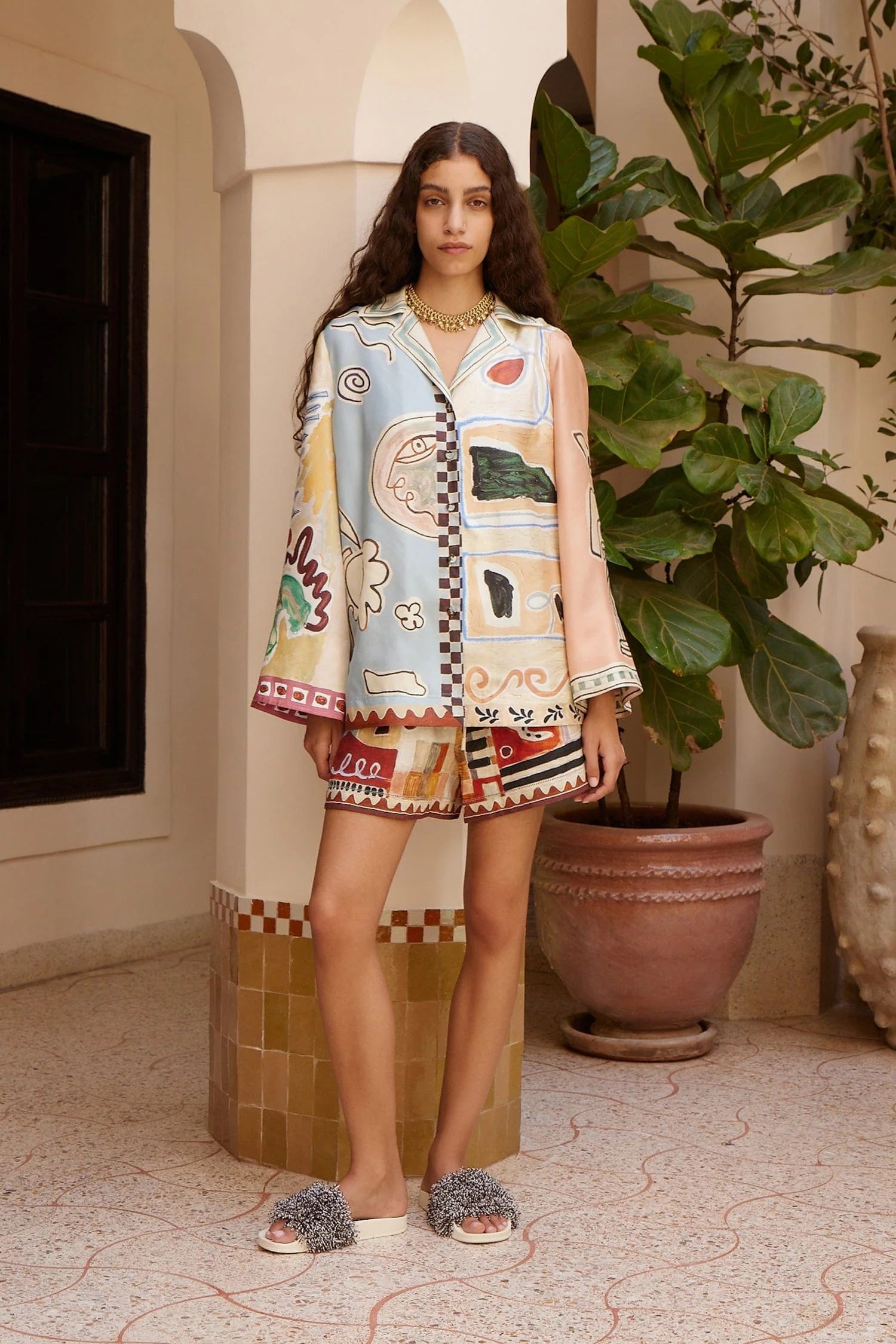 Chemise Alémais x LRNCE Michelle