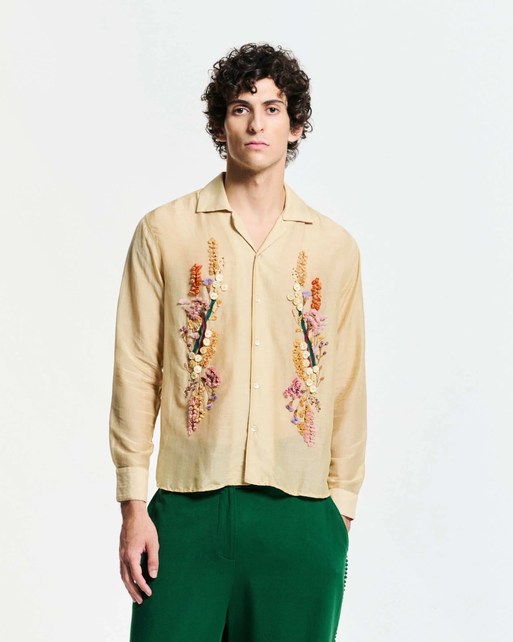 Chemise Baziszt Beauly Beige | Podiums Nancy