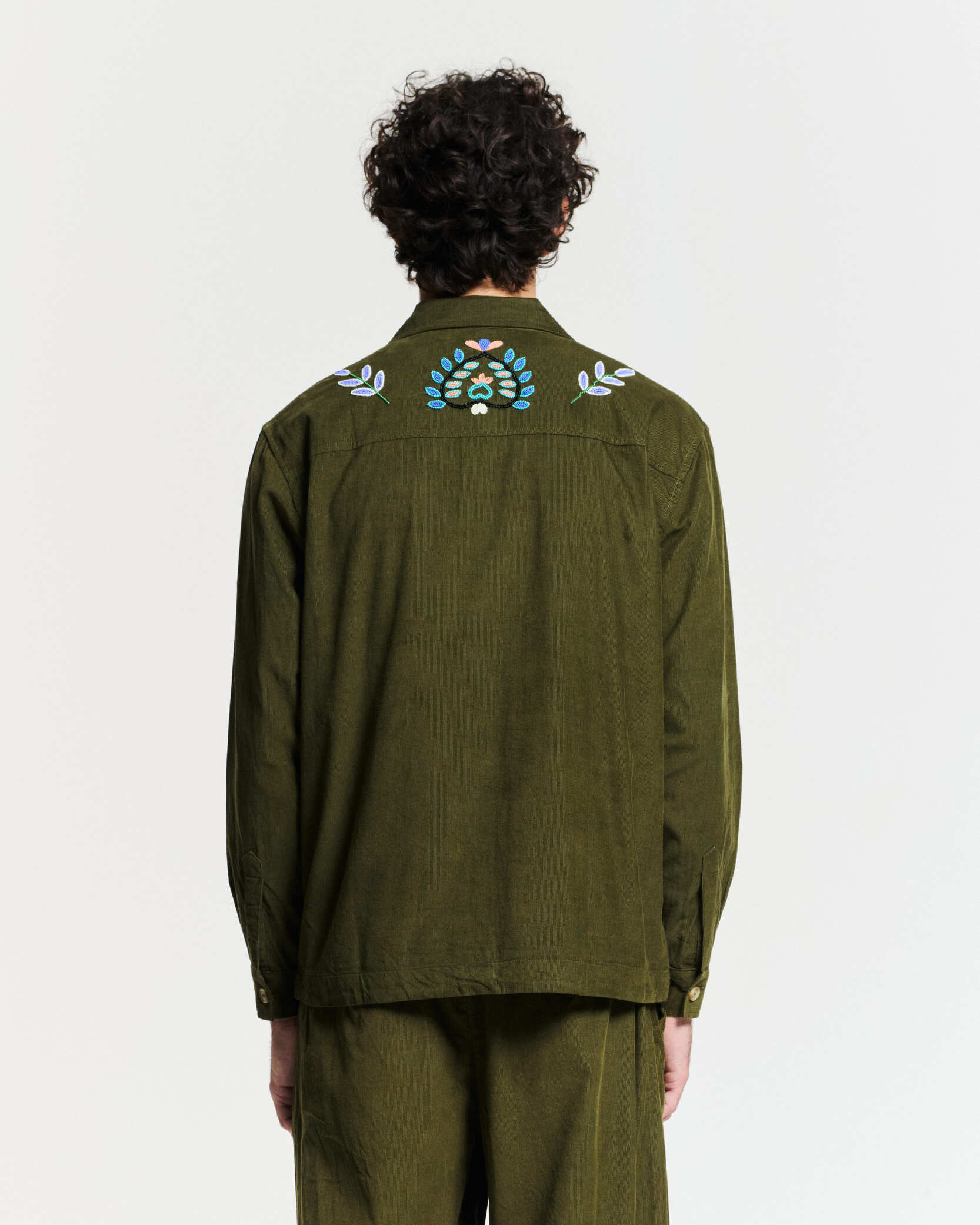 Chemise Baziszt Neon Kaki | Podiums Nancy