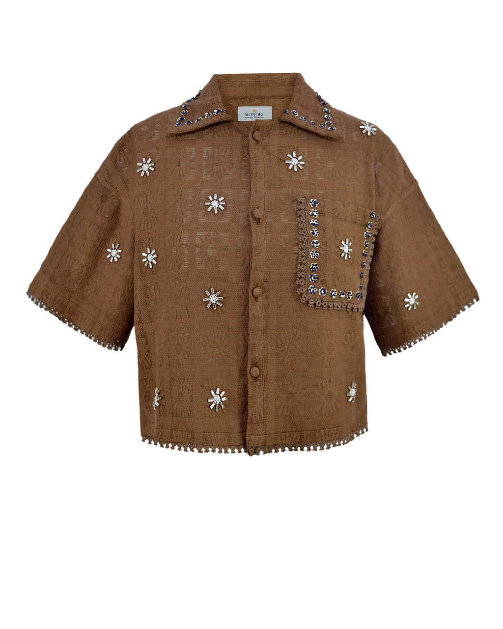Chemise Monoki Crystal Marron | Podiums Nancy