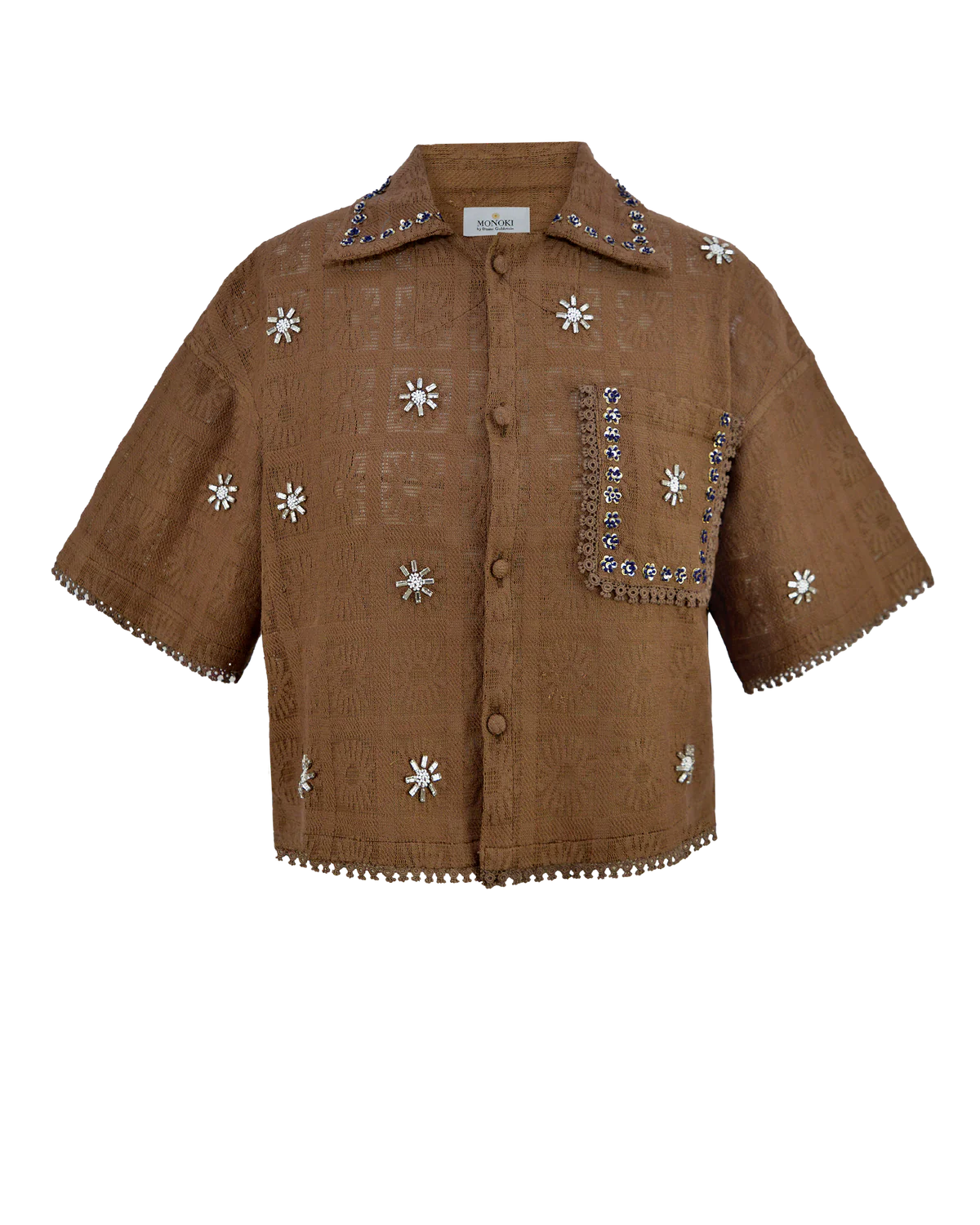 Chemise Monoki Crystal Marron | Podiums Nancy