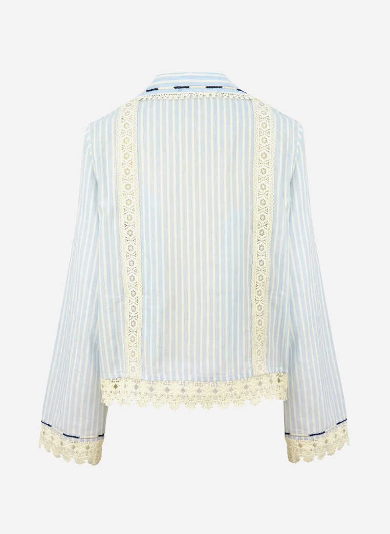 Chemise Monoki Gloria Bleu | Podiums Nancy