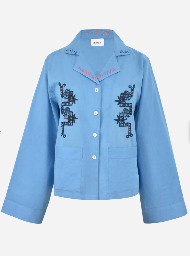 Chemise Monoki Master Bleue | Podiums Nancy