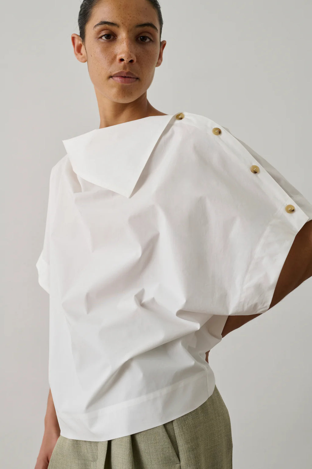 Blouse Soeur Issa Blanc Cassé | Podiums Nancy