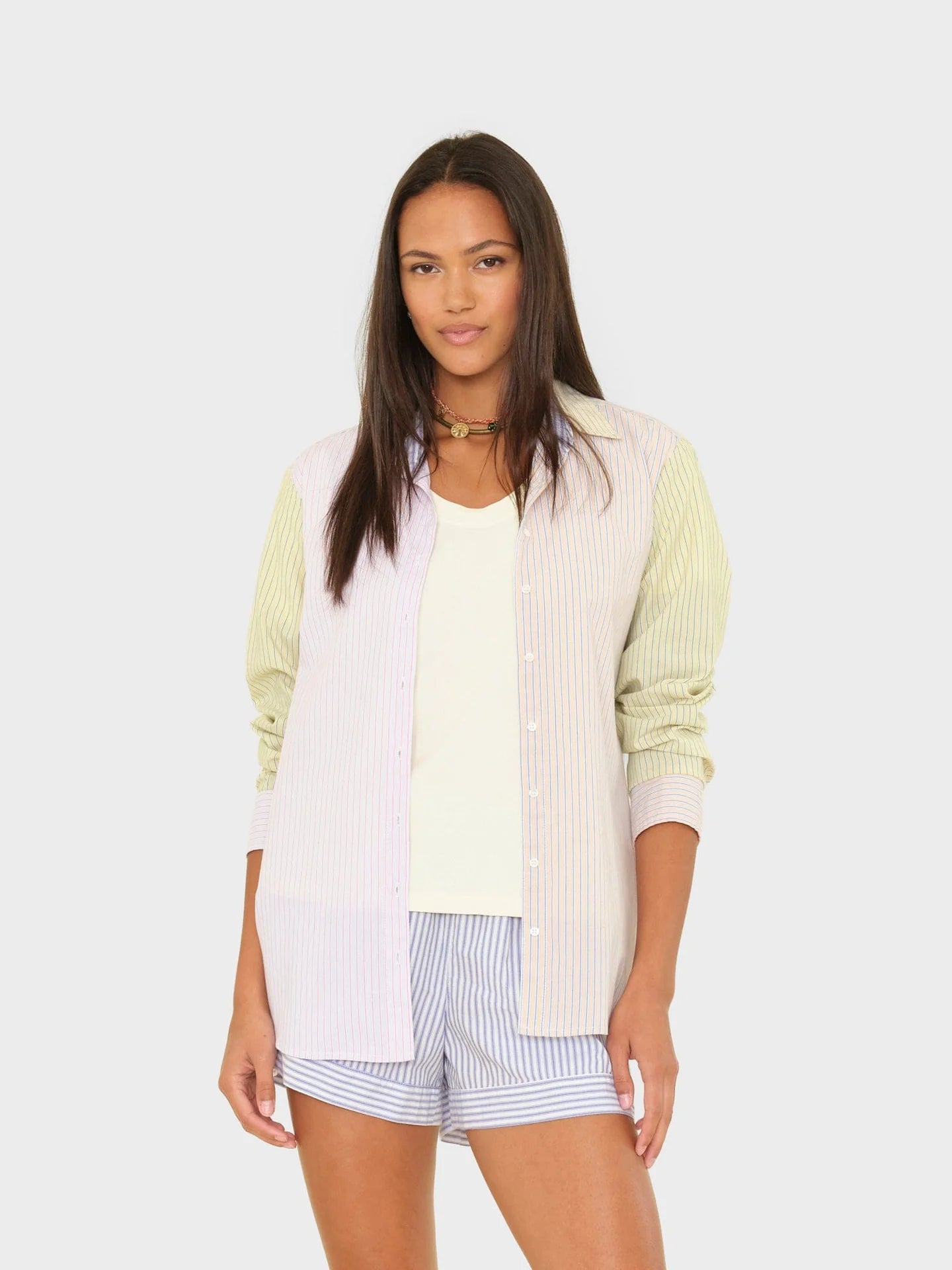 Chemise Xirena Beau Mixed Stripe | Podiums Nancy 