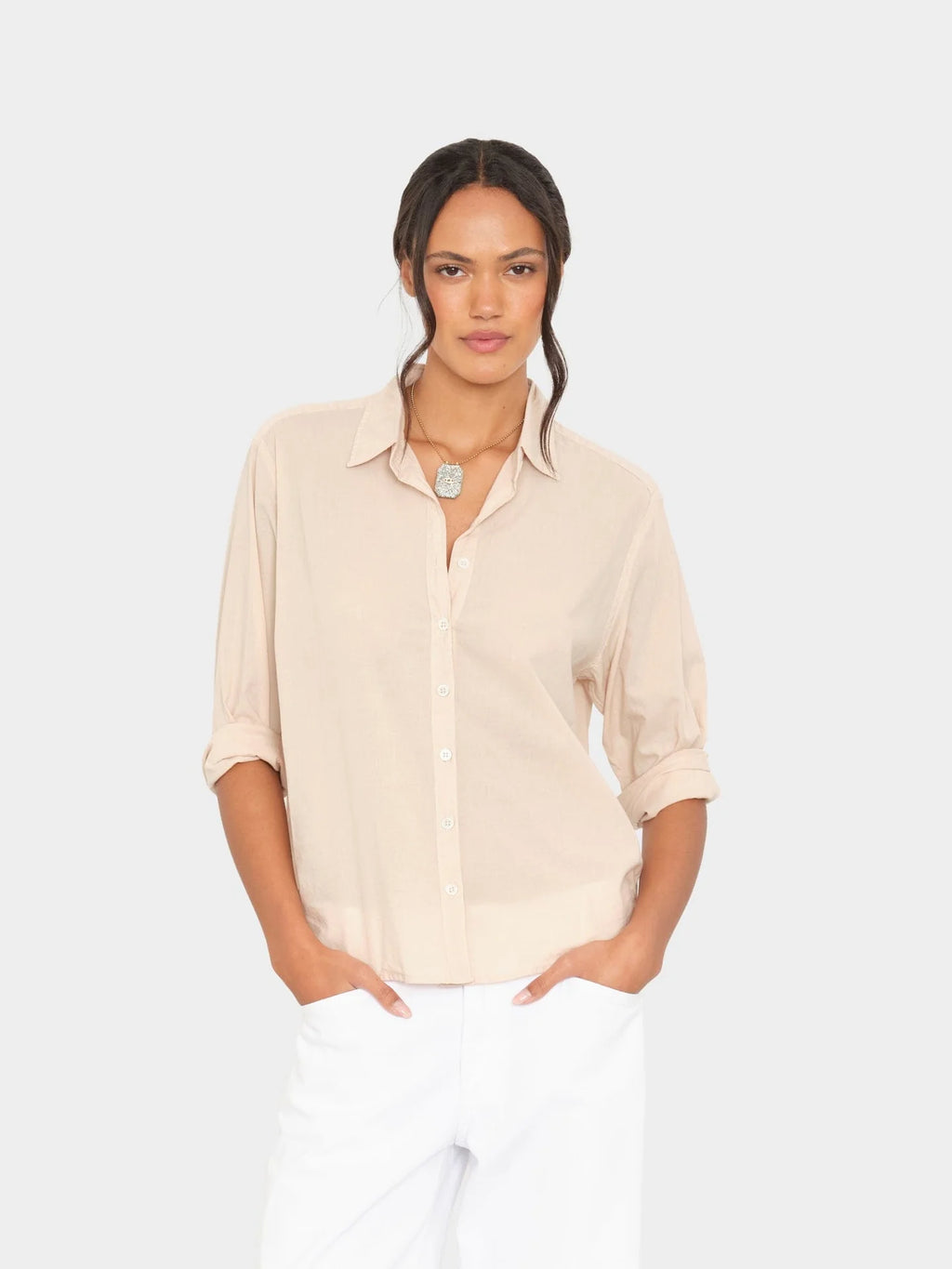 Chemise Xirena Bowie Shirt Parchment | Podiums Nancy