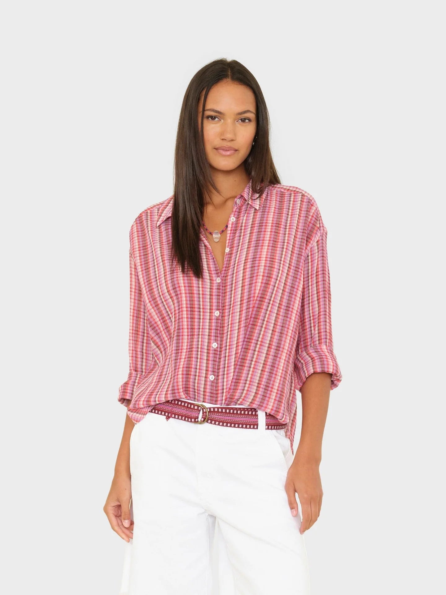 Chemise Jace Xirena Shirt Ruby Quartz | Podiums Nancy