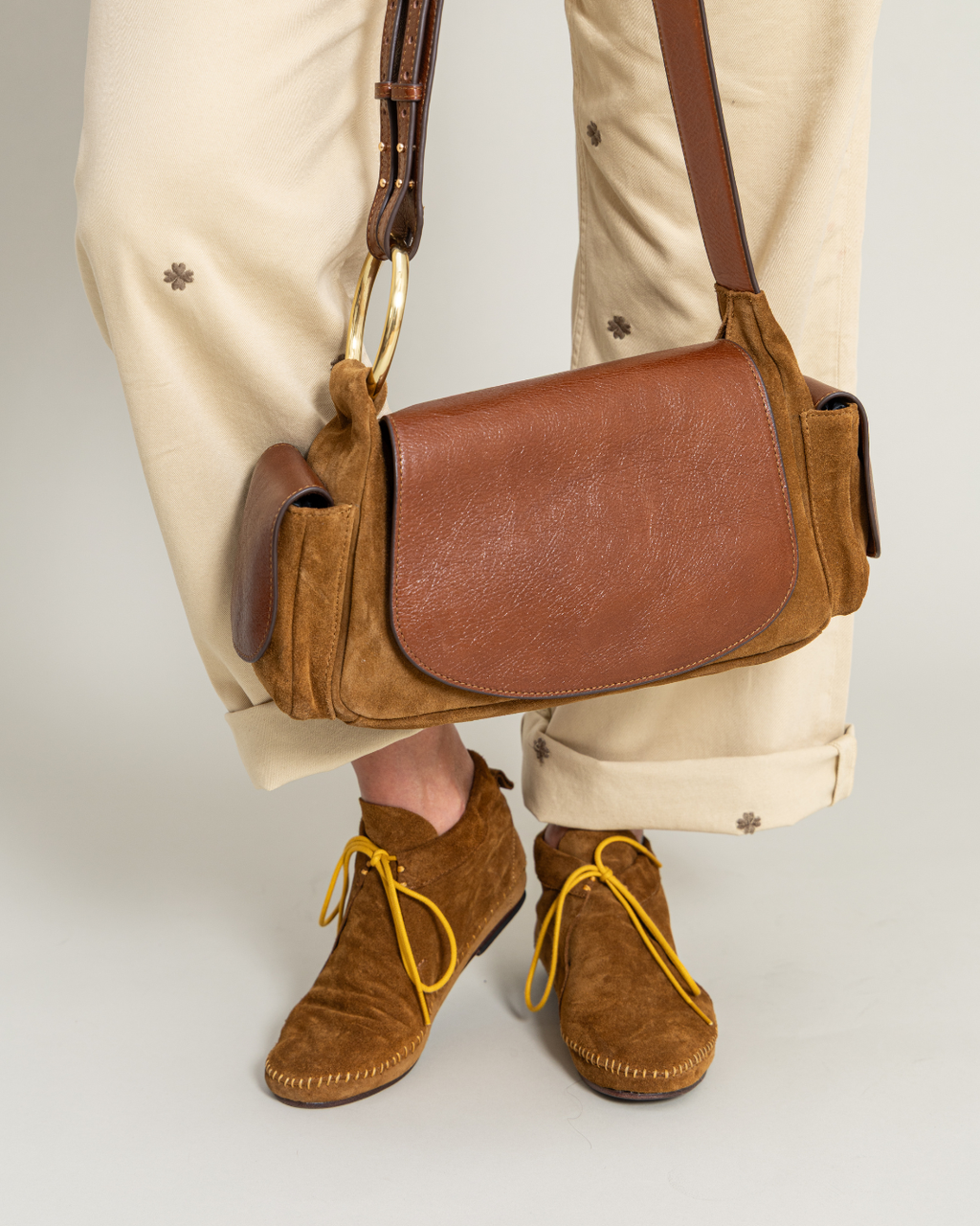Sac Claris Virot x Marine Vignes Marine Tabac