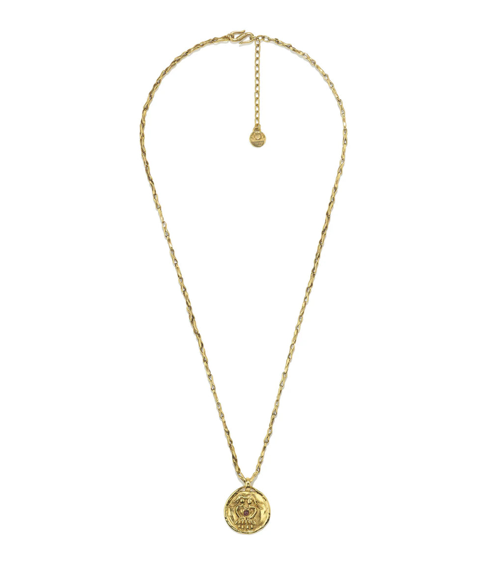 Collier Goossens Gémeau Talisman Astro