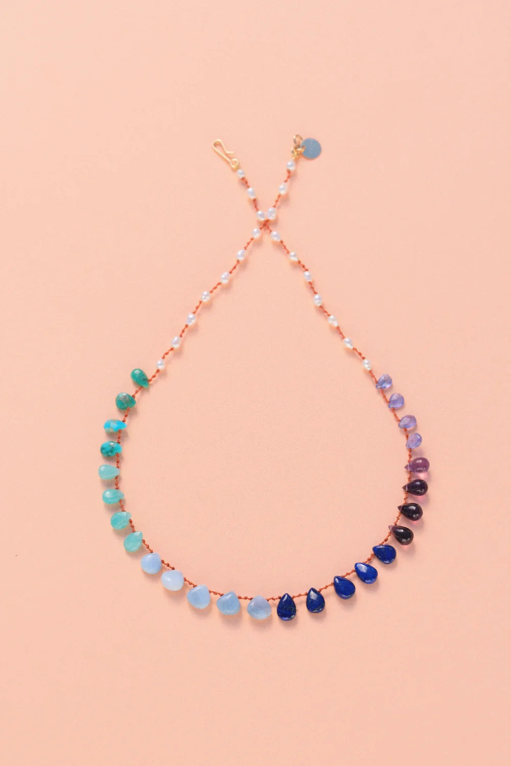 Collier Ivarene Deep Ocean Multi-Pierres - PODIUMS NANCY