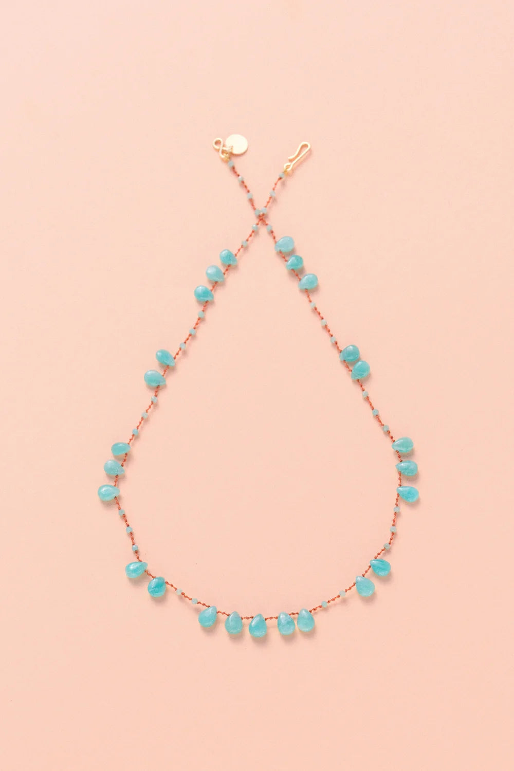 Collier Offset Amazonite Ivarene - PODIUMS NANCY